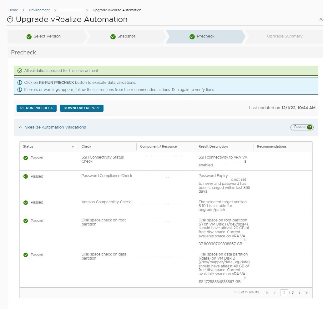 vra upgrade 3